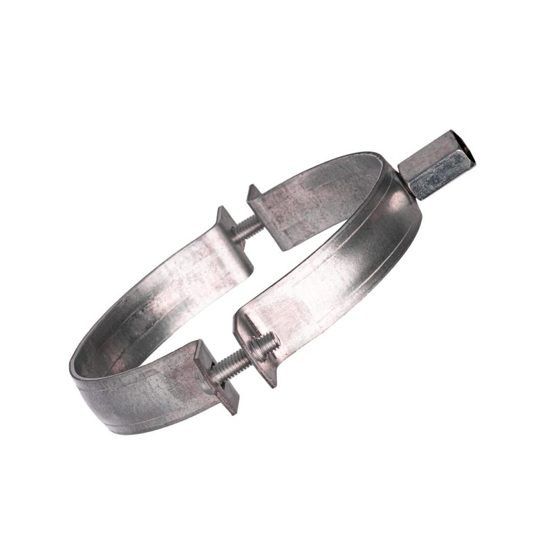 Pipe Clamp Diameter 100 mm Spiral Duct Pipe Holder Pipe