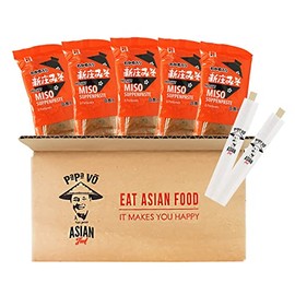 Shinjyo Miso Soup Sokuseki Miso Shiru (Papa Vo®) Pack of 5 (5 x 160 g)