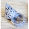Bitto Pyramid Incense Cones Holder and Lantern Soft Stone Height