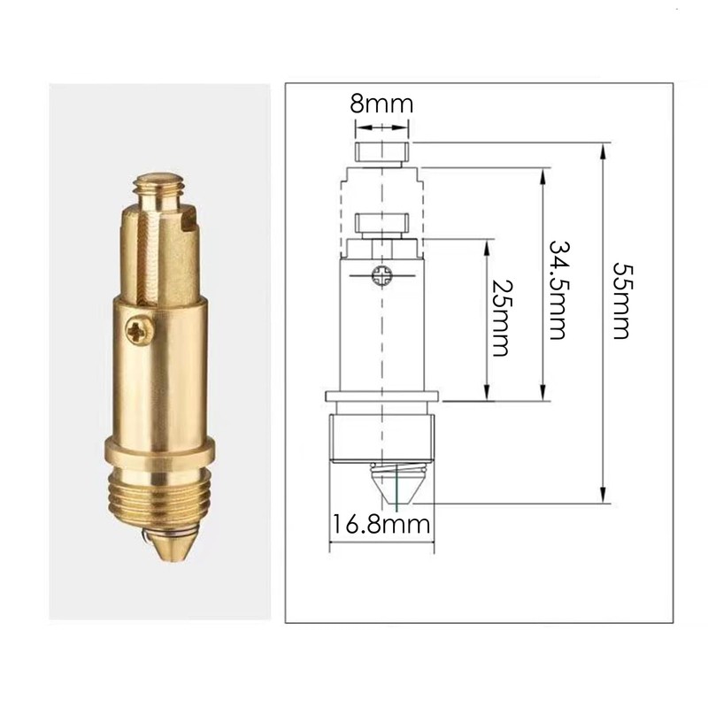 2 x Pop Up Click Clack Brass Bath Drain Spring