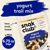 Snak Club Yogurt Trail Mix with Raisins, Peanuts, Dried Dates,