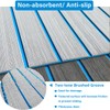 HZCHIONE Boat Flooring 94x35, EVA Foam Decking Faux Teak Marine