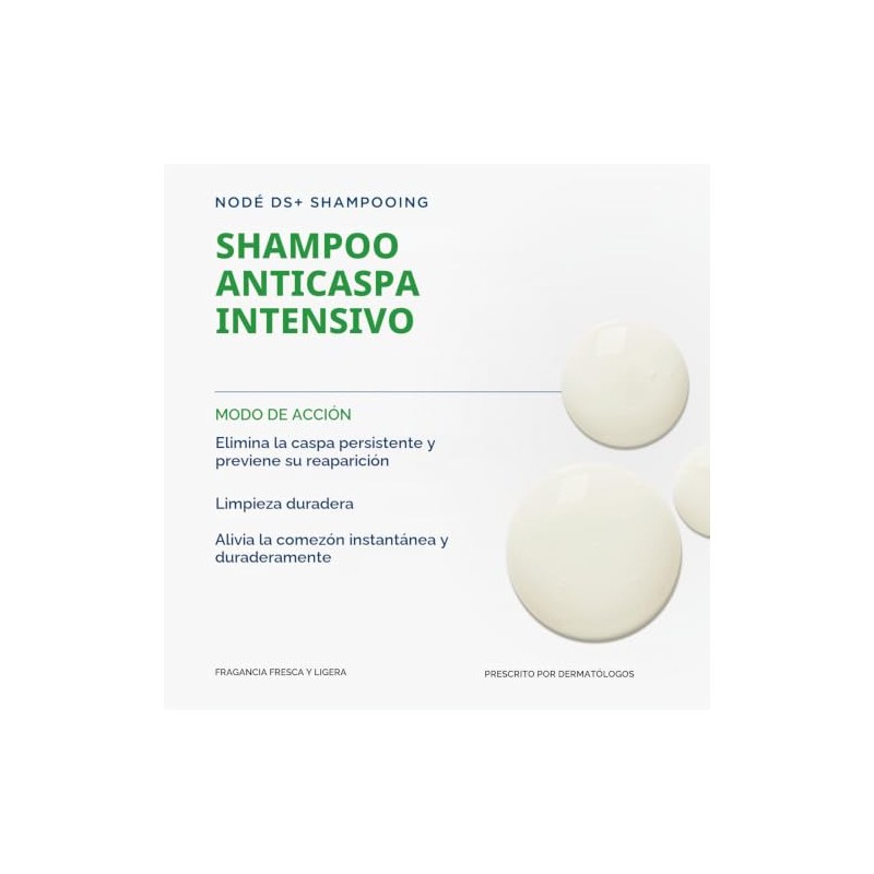 Bioderma Nodé DS+ Shampoo elimina caspa, 125 ml