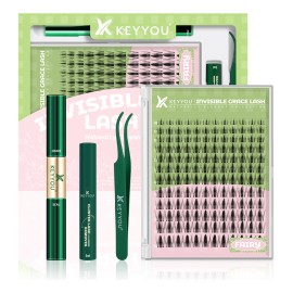 Kit De Extensiones De Pestañas Raíces Invisibles Ky Fairy