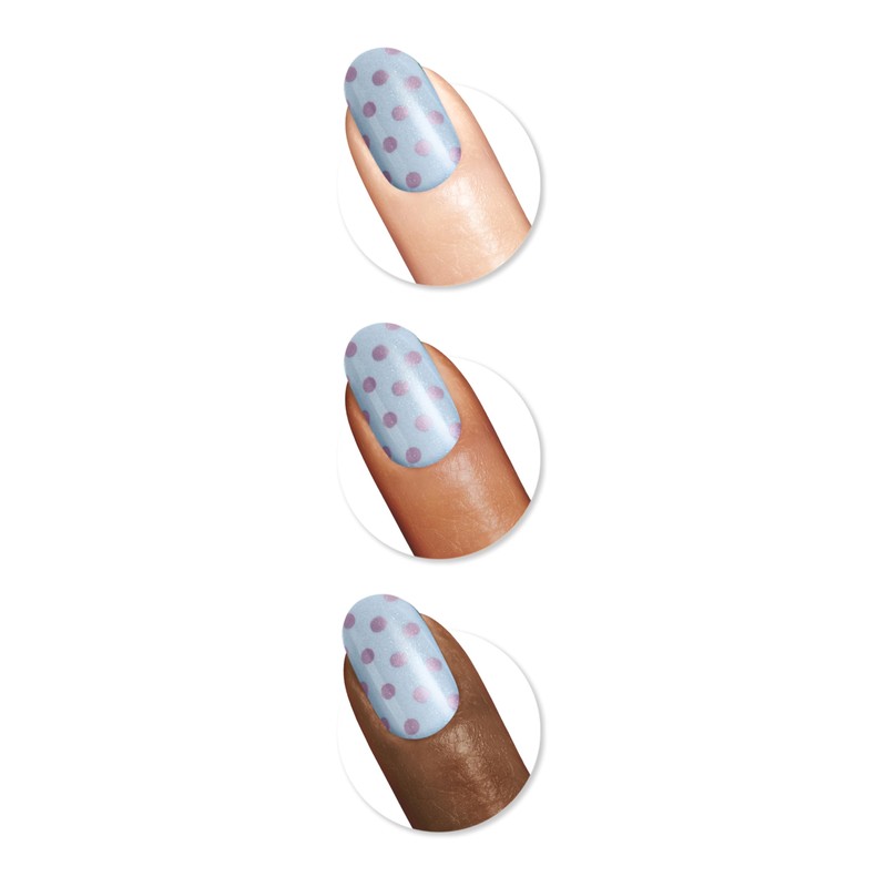 Sally Hansen Salon Effects Perfect Manicure x Hershey's Kisses -