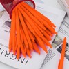 deegtran Pens Bulk, 100 Pack No Bleed Orange Barrel Click