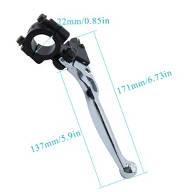 Atunee 22mm Left Brake Lever for Coleman CT200U CT200U-EX BT200X