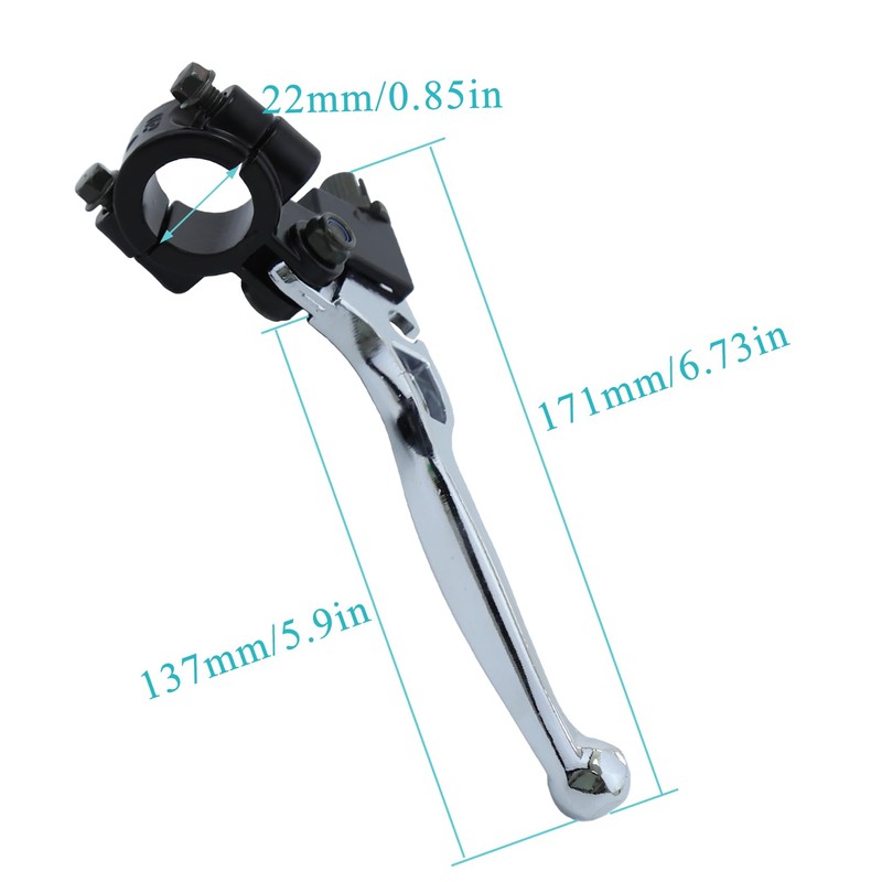 Atunee 22mm Left Brake Lever for Coleman CT200U CT200U-EX BT200X