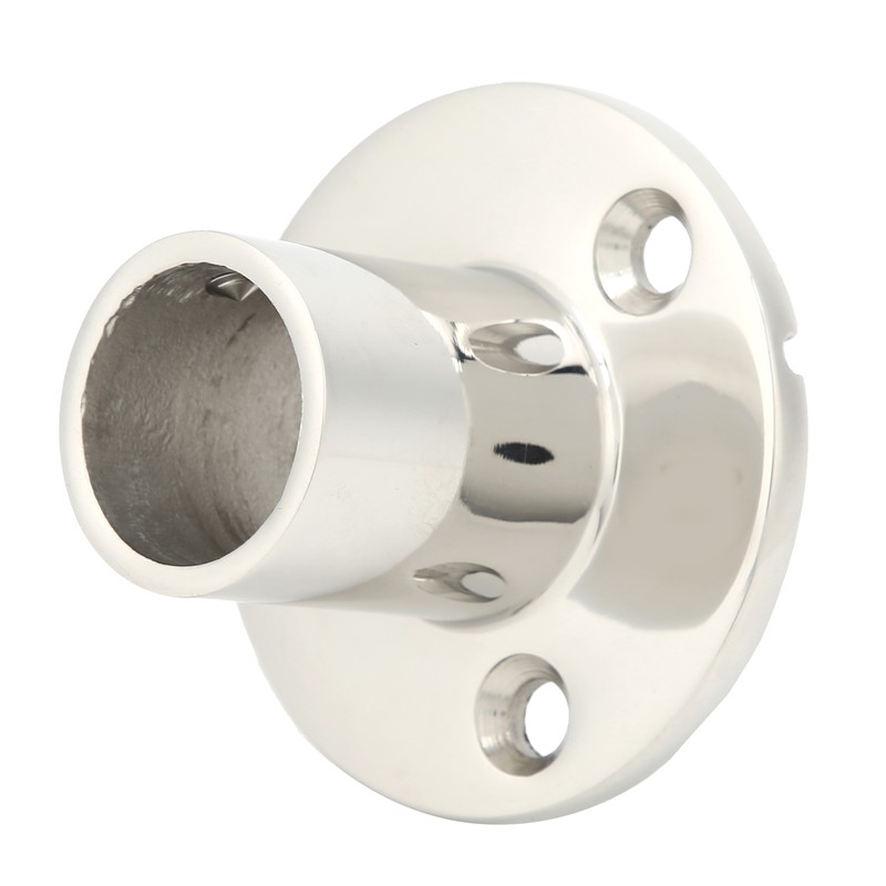 MJS013 90 Degree Round Base Stainless Steel Boat Round Base