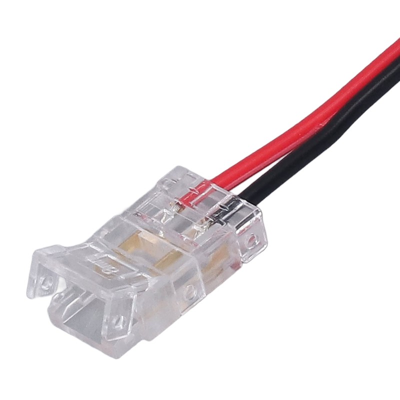 10pcs COB Strip Light Connector Professional Double Head 8mm 2