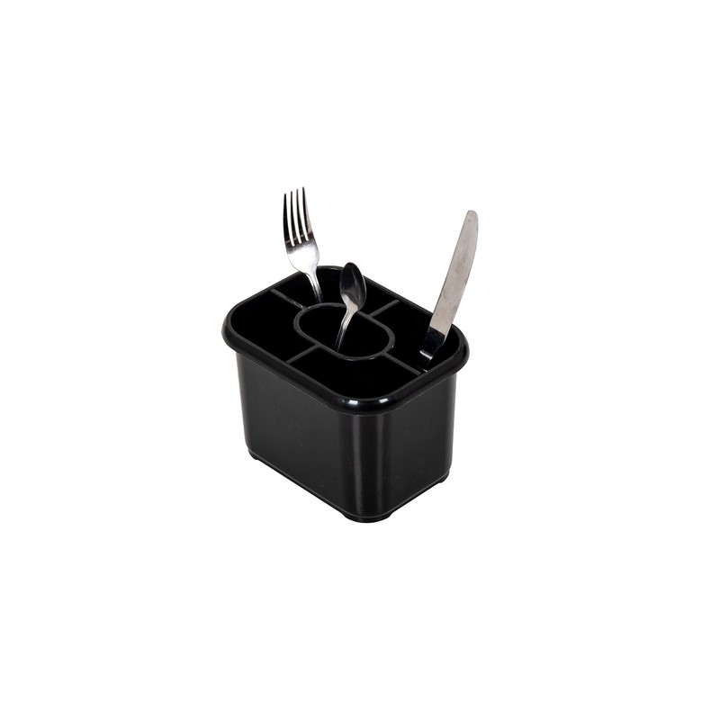 Addis Cutlery Drainer In Soft Black 571711