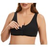 Alessandra B Magnetic Front Closure Pocketed Adaptive Bra - Easy