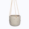 Sass & Belle Hanging Cement Planter with Bees