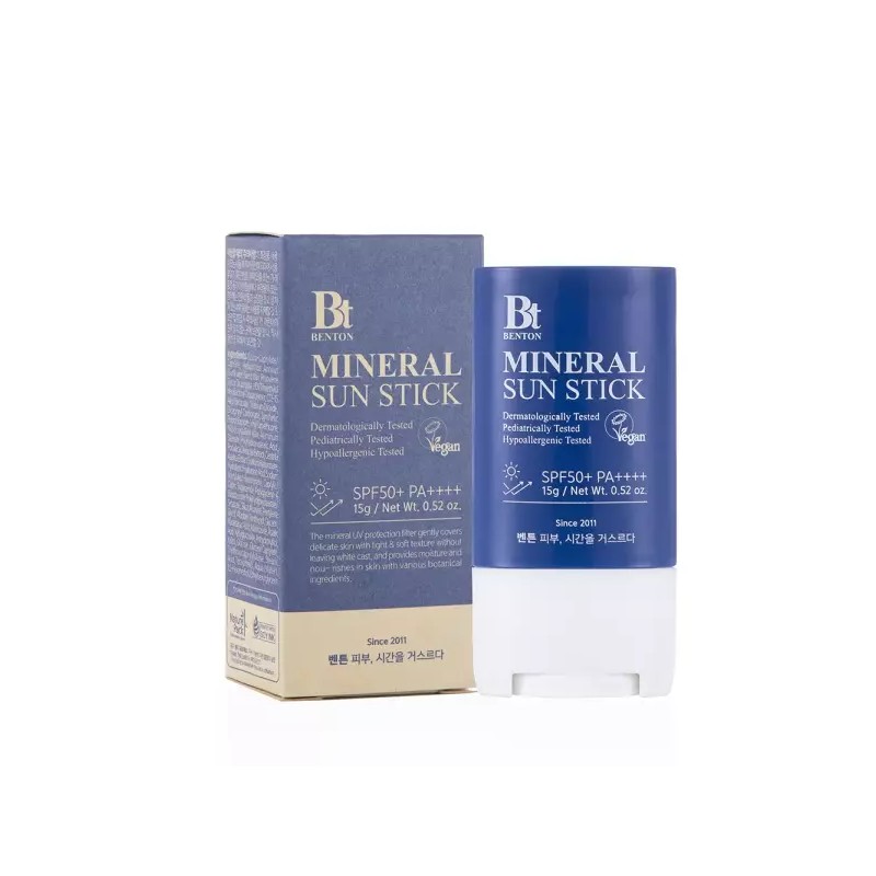 Benton 벤튼 무기자차 선스틱 SPF50+/PA++++ 15g Benton Mineral Sunscreen Stick