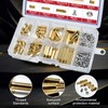 M2.5 Hex Standoff Spacers Nuts Screws Kit,160 Pcs M2.5 Male