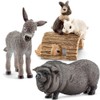 Schleich kt-20227 Bauernhoftiere - 13746, 13747,13748 (3teilig)