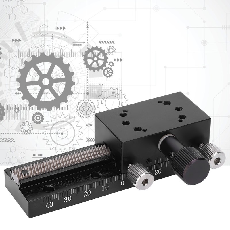 30 x 50mm Sliding Stage Linear Translation Manual Fine Tuning