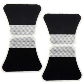 CHOICEMMED 2 Pack Universal Therma Heated TENS Unit Pads - Muscle Stimulator E-stim Electrodes - Universal Replacement Massage Pads for Electronic Pulse Stimulators - Reusable Pad for Electrotherapy