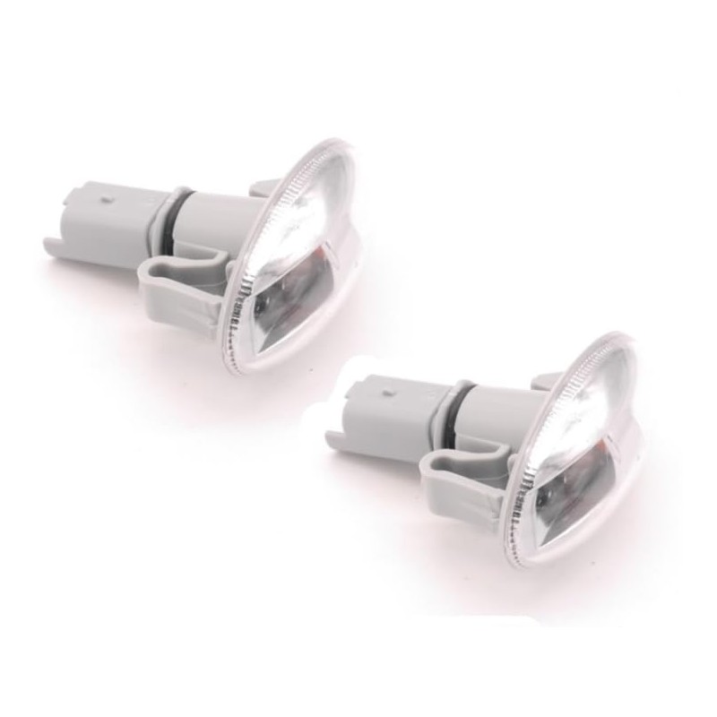 appRUN 2x Side Marker Indicator Repeater Light Lamp For Peugeot