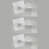 Trapezoidal Sticky Pads, for Sotfamily Corner Shower Caddy, 6PCS