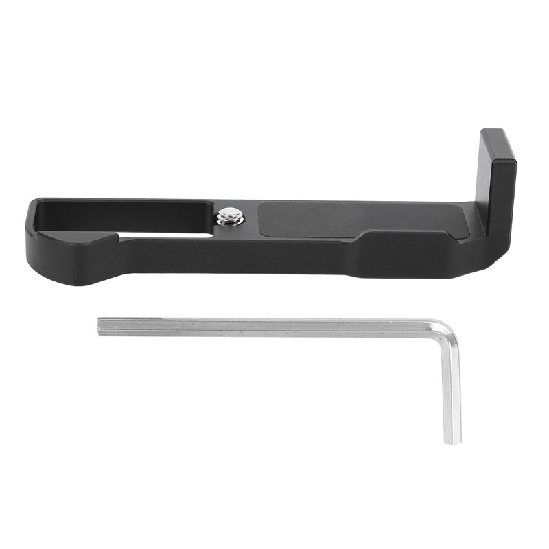 L Shape Extension Plate Microphone Adapter VLOG Photography Bracket for
