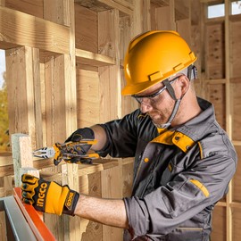 INGCO 3PCS Pliers Set Hand Tools Set, 8" Combination Pliers and 6" Diagonal Cutting Pliers and 6" Long Nose Pliers