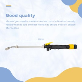 yrjns RV Water Heater Tank Rinser, Metal Tube Water Tank Flusher, Remove Sediment and Scale from The Bottom of RV Water Heater (Flush Wand)