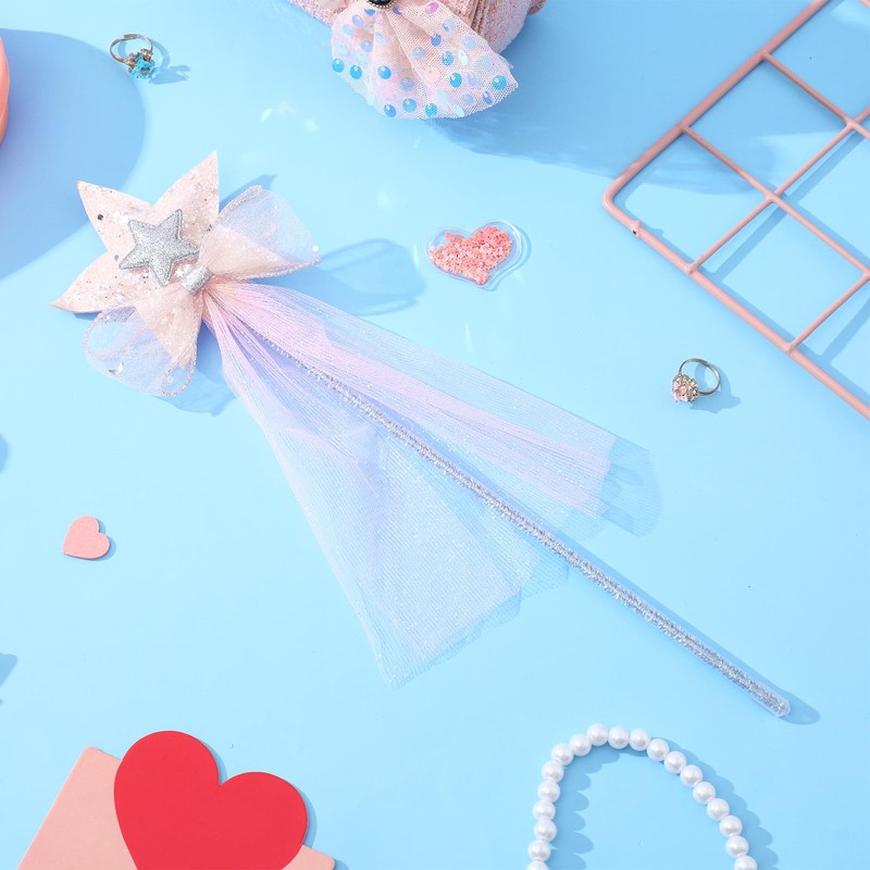 iplusmile 魔法のステッキ 魔法の杖 プリンセス おもちゃ 星型 妖精の杖 お姫様ごっこ 子供用 女の子