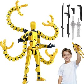 Figura de Acción Toy 13, Figura de Acción Móvil con Múltiples Articulaciones Lmpresa en 3D, Juguetes con Articulaciones, Exquisitas Decoraciones de Es