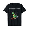 Bridger Bowl Montana - T-Rex Ski Gift T-Shirt