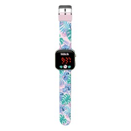 Kids Licensing Fitness Watch LAS4091, Stitch., Strap.