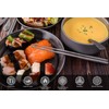 iBasingo Titanium Foldable Chopsticks Camping Travel Retractable Chopsticks Ultralight Reusable