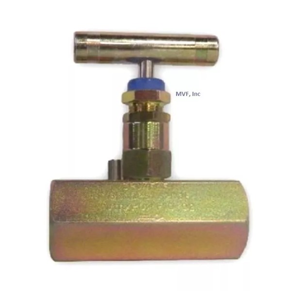 Apache 1" FNPT 6000 PSI Needle Valve Steel Body Viton