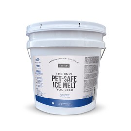 Natural Rapport Pet Friendly Ice Melt - Calcium Chloride Free, Pet Safe Ice Melter, Rock Salt Alternative - Time Release Deicer Formula Lasts 3X Longer (18 lb)