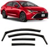Voron Glass in-Channel Extra Durable Rain Guards for Toyota Corolla