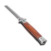 Switchblade Oil Hair Comb Stainless Steel Portable Automatic Spring Folding