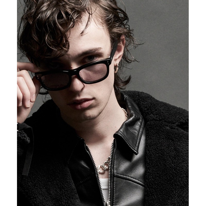 Climy CRA1-EW01-RB01 ROB Biker Shade Sunglasses, Black