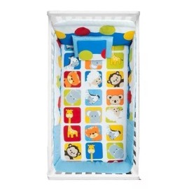 BabyBaby Juego De Edredón 6 Piezas Para Cuna Baby Jungle