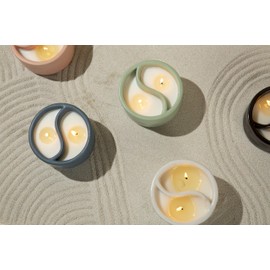 Paddywax Candles YY1005Z Yin & Yang Collection Scented Candle, 11-Ounce, Royal Blue - Sea Moss | Sage