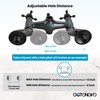 gotonovo Clawfoot Tub Adapter 3-3/8 Inch Adjustable Swing Arms for