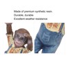 Resin Monkey Hanging Statue, Swinging Monkey Outdoor Statue Ornament Monkey