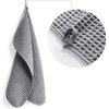 POLYTE Toalla facial de microfibra sin pelusas, 33.02 x 33.02