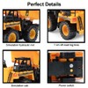 2.4GHz Remote Control 6 Channel Dump Truck with Lights Simulation