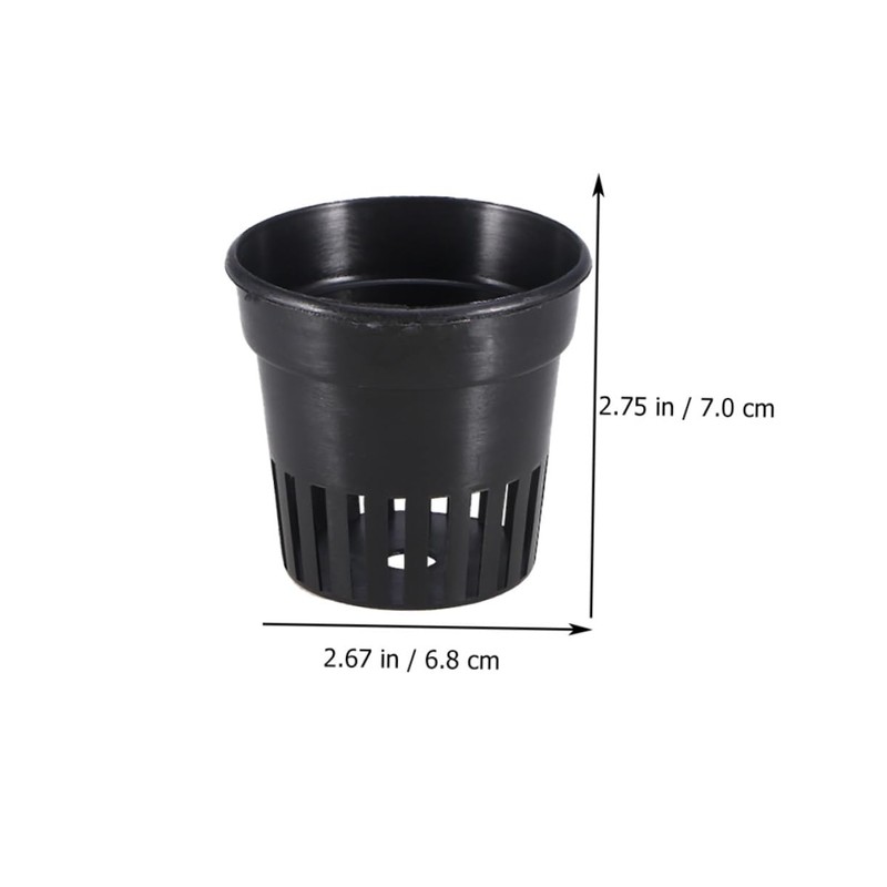 Mipcase 15pcs Hydroponic Planting Baskets Uv Resistant Pots for Aquatic
