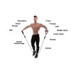 KOBONA Exercise Resistance Bands Set - 5 Workout Bands Stackable