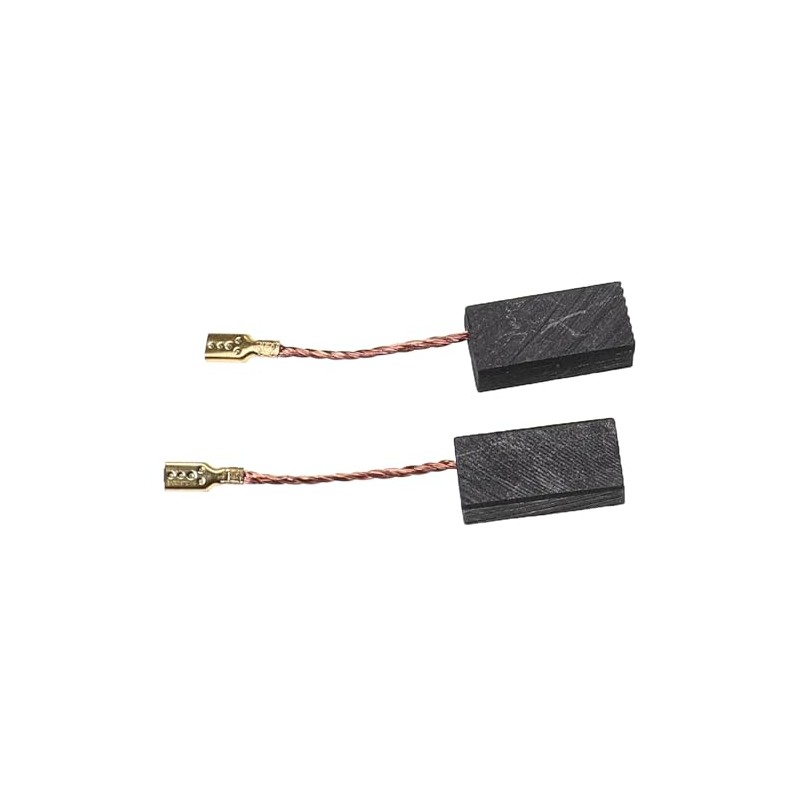 vhbw 2 x Carbon Brush 6.3 x 10 x 20