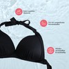 MYLILY Bikini Top Large Breasts Large Cups Halterneck Top Women's