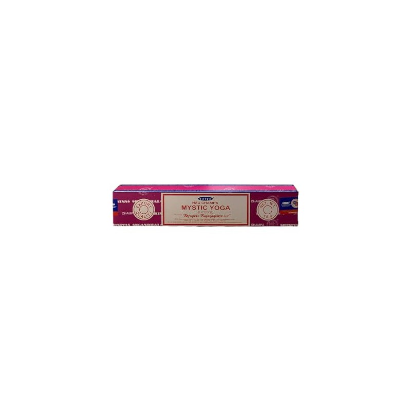VIE Satya Incense Sticks, 12 Packs x 15g, Mystic Yoga