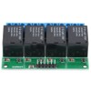4 Channels Bistable Impulse Relay DC 5V Bistables Relay Low
