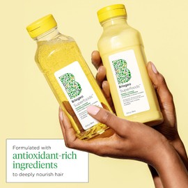 Briogeo Superfoods Banana + Coconut Hair Pack: Hidratación para Cabello Seco y Opaco, Vegano y Cruelty-Free, 2 x 12.5 fl oz